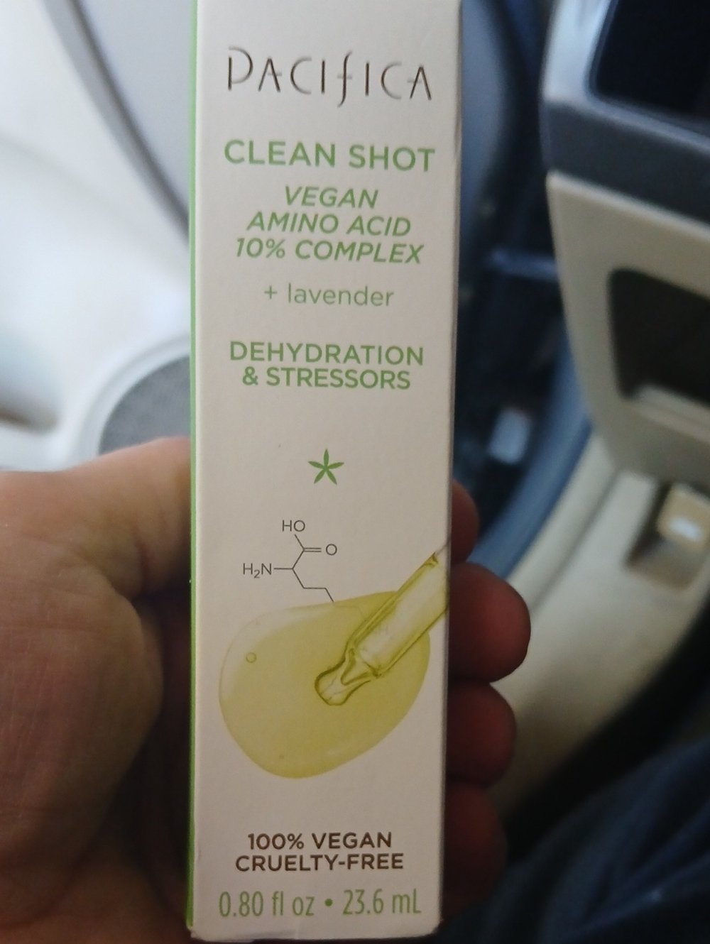 Pacifica Clean Shot Vegan Amino Acid Serum BNIB